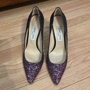 Gorgeous sparkly Jimmy Choo heels